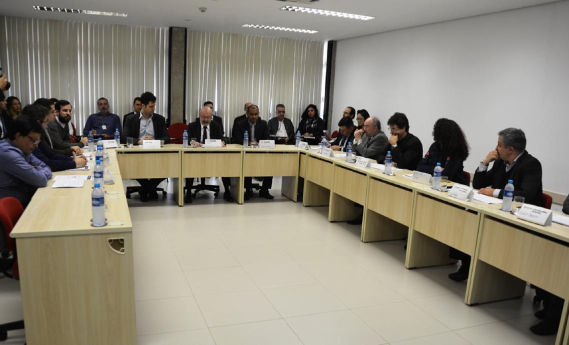Primeiro Painel de Referência realizado no TCE-MS em 2018. - Foto por: Mary Vasques Primeiro Painel de Referência realizado no TCE-MS em 2018. - Foto por: Mary Vasques