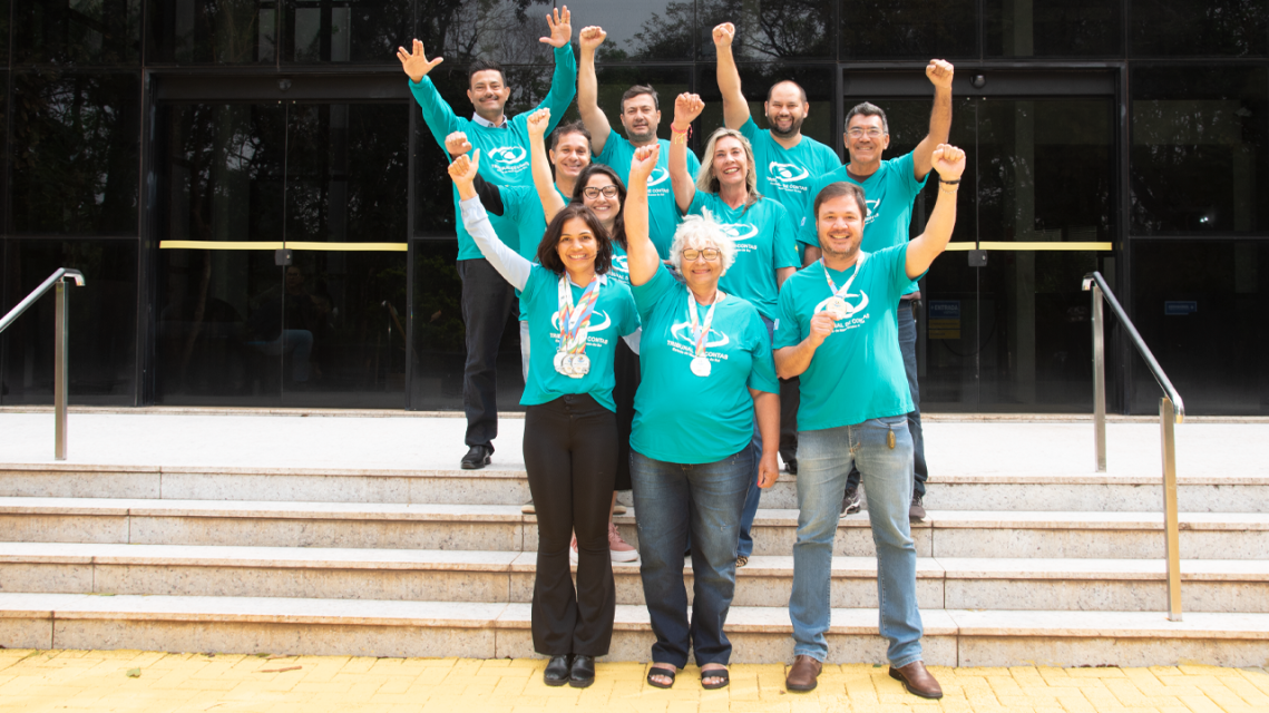 Medalhistas da Olimpíada dos Servidores dos Tribunais de Contas do Brasil (OTC) - Foto por: Mary Vasques Medalhistas da Olimpíada dos Servidores dos Tribunais de Contas do Brasil (OTC) - Foto por: Mary Vasques