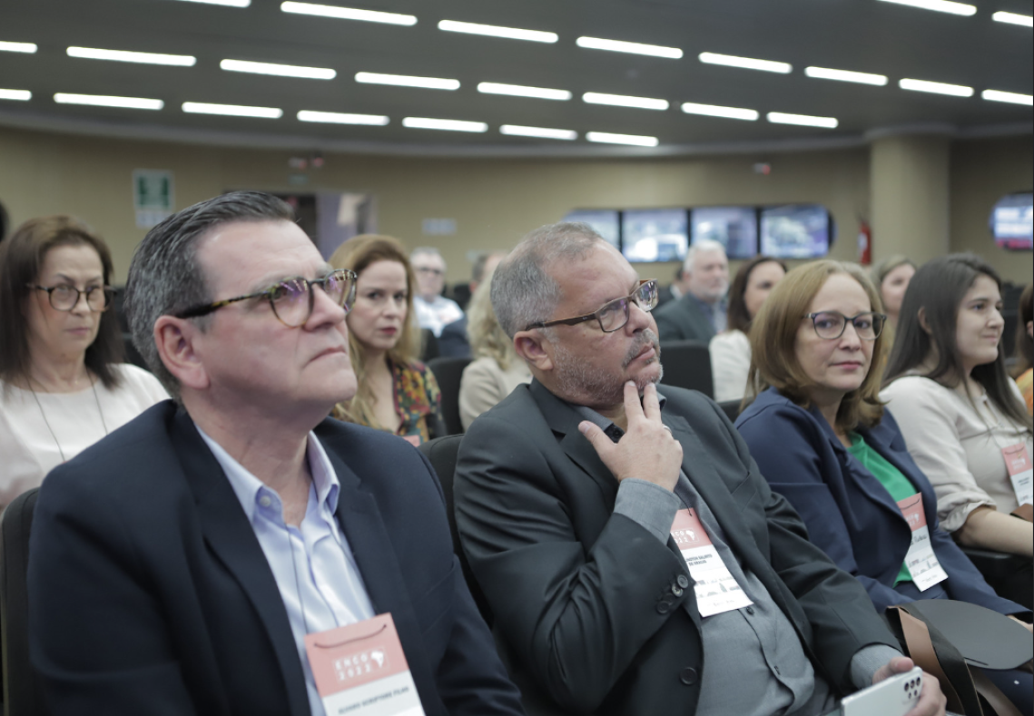 O coordenador da Secretaria Executiva da Ouvidoria, Álvaro Scriptore Filho, representando o TCE-MS no encontro. - Foto por: O coordenador da Secretaria Executiva da Ouvidoria, Álvaro Scriptore Filho, representando o TCE-MS no encontro. - Foto por: