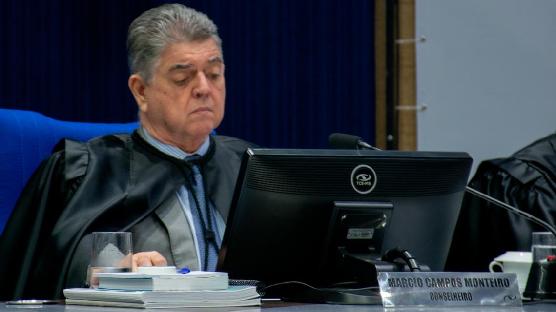 O conselheiro Marcio Monteiro, relator da Proposição.  - Foto por: Mary Vasques