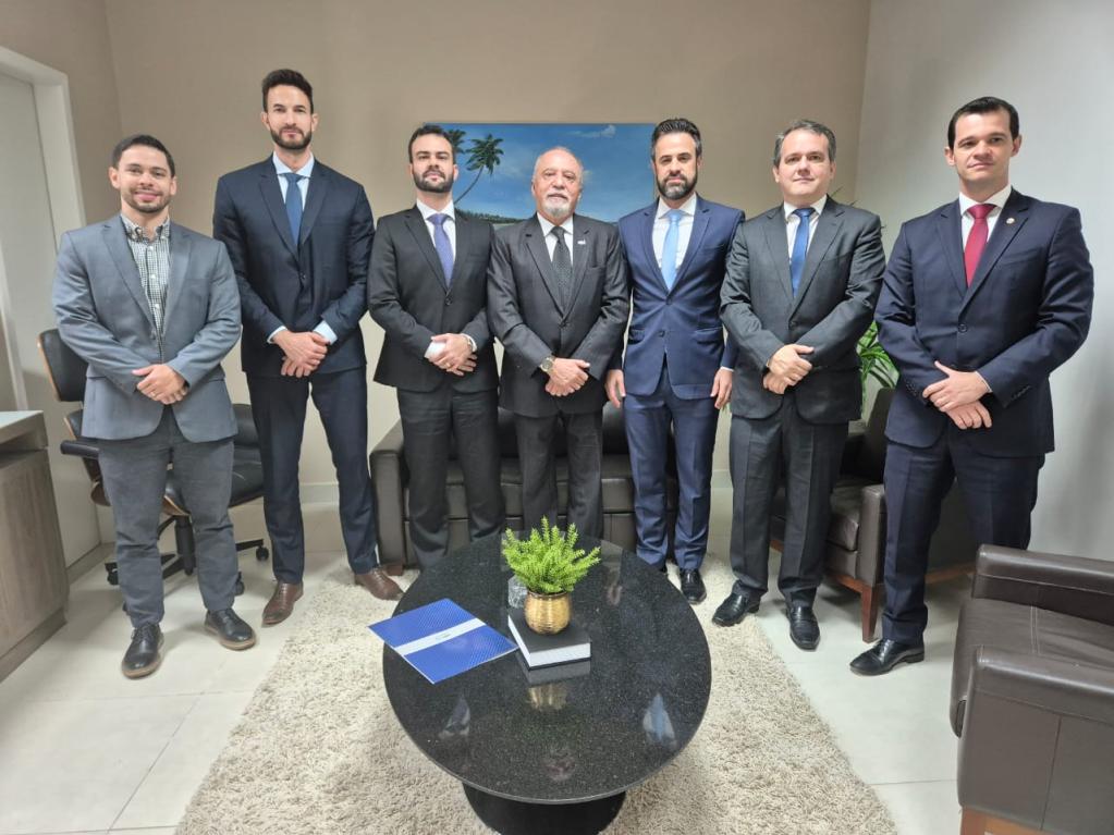 Procurador-Geral de Justiça visita MPC-MS para tratar de ações conjuntas