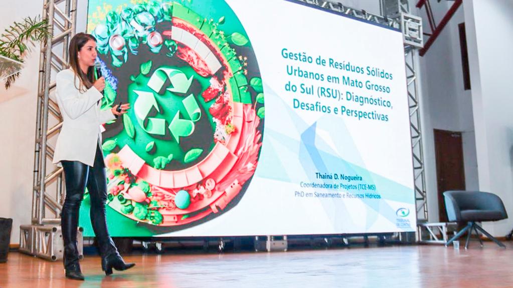 TCE-MS participa do II Encontro de Secretarias Municipais de Meio Ambiente e reforça compromisso com a gestão de resíduo