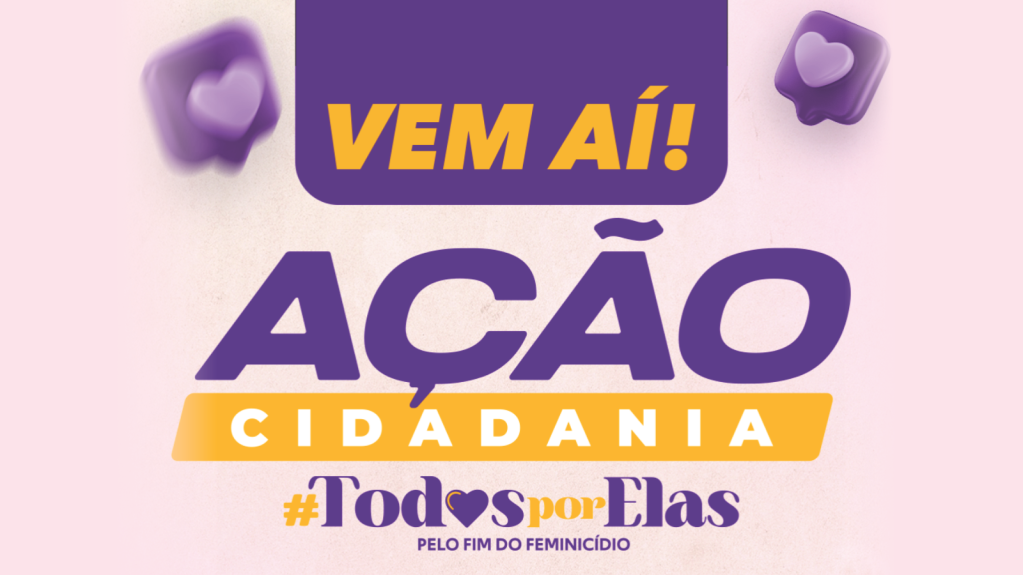 TCE-MS participa da ação nas Moreninhas em mobilização pelo fim do feminicídio