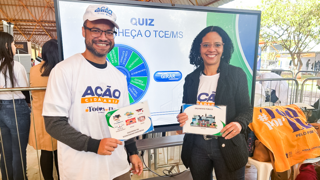 TCE-MS participa da Ação Cidadania #TodosPorElas pelo Fim do Feminicídio com ações voltadas à saúde e à educação cidadã