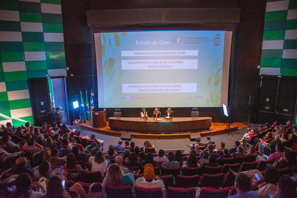 TCE-MS é painelista na 1ª Conferência Estadual de Sustentabilidade e Regulação em Saneamento