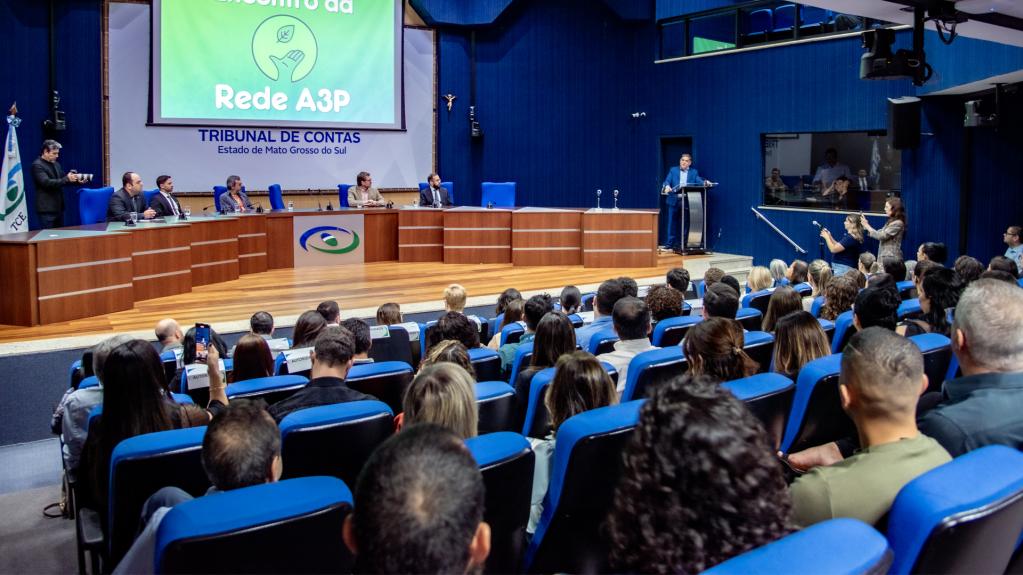 TCE-MS realiza o “1º Encontro da Rede A3P em Mato Grosso do Sul”