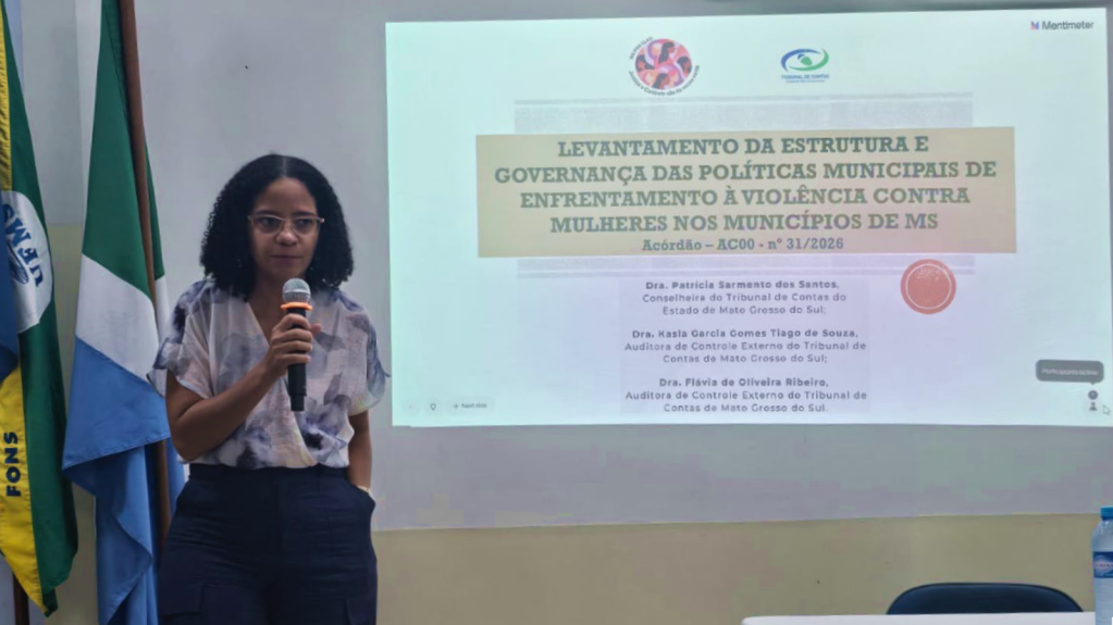 TCE-MS apresenta em Coxim diagnóstico sobre políticas de enfrentamento à violência contra a mulher TCE-MS apresenta em Coxim diagnóstico sobre políticas de enfrentamento à violência contra a mulher