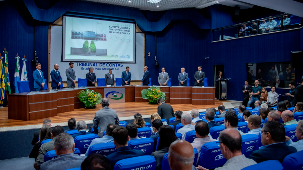 TCE-MS reúne Poderes e lança Pacto pela sustentabilidade e resiliência climática nos municípios