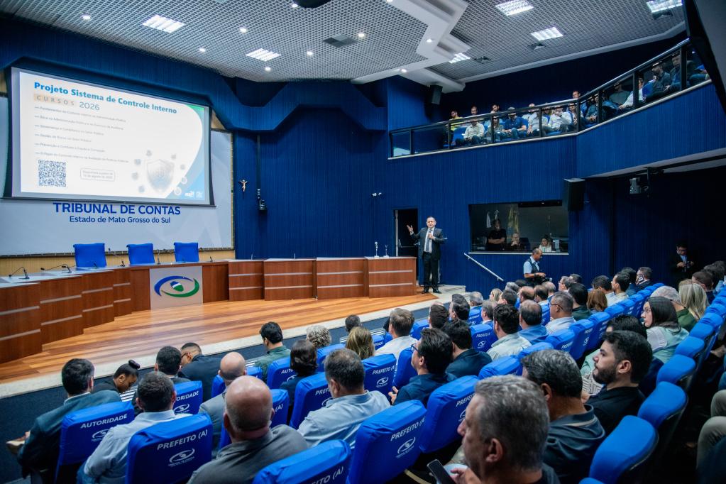 TCE-MS lança projeto de formação continuada para fortalecer o controle interno
